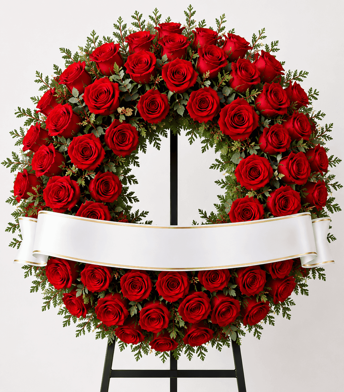 Corona de Rosas Rojas