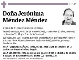 Jerónima Méndez Méndez