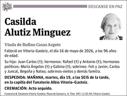 Casilda Alutiz Minguez