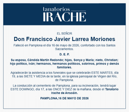 Francisco Javier Larrea Moriones