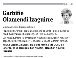 Garbiñe Olamendi Izaguirre