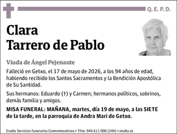 Clara Tarrero De Pablo