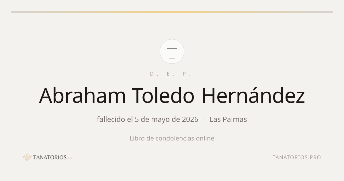 Memorial de Abraham Toledo Hernández