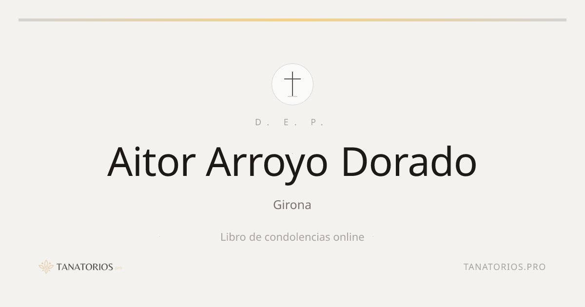 Memorial de Aitor Arroyo Dorado