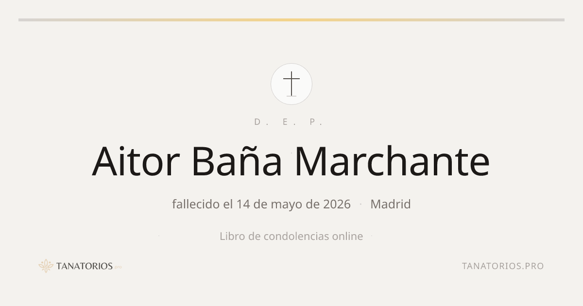 Memorial de Aitor Baña Marchante