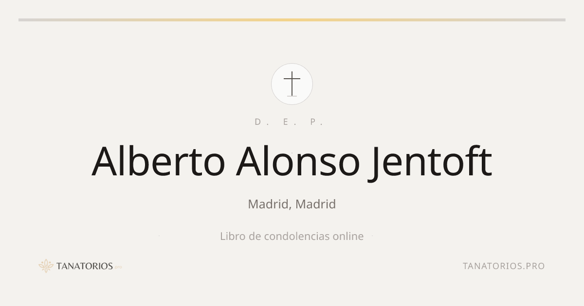 Memorial de Alberto Alonso Jentoft