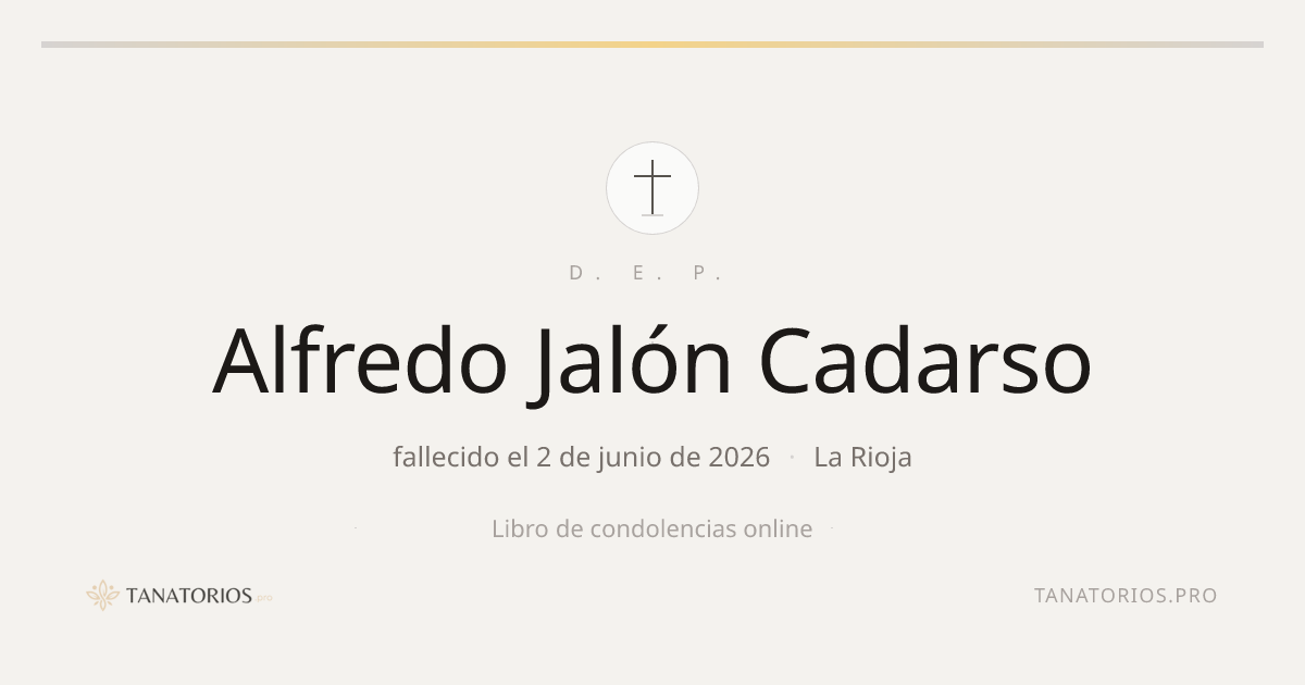 Memorial de Alfredo Jalón Cadarso