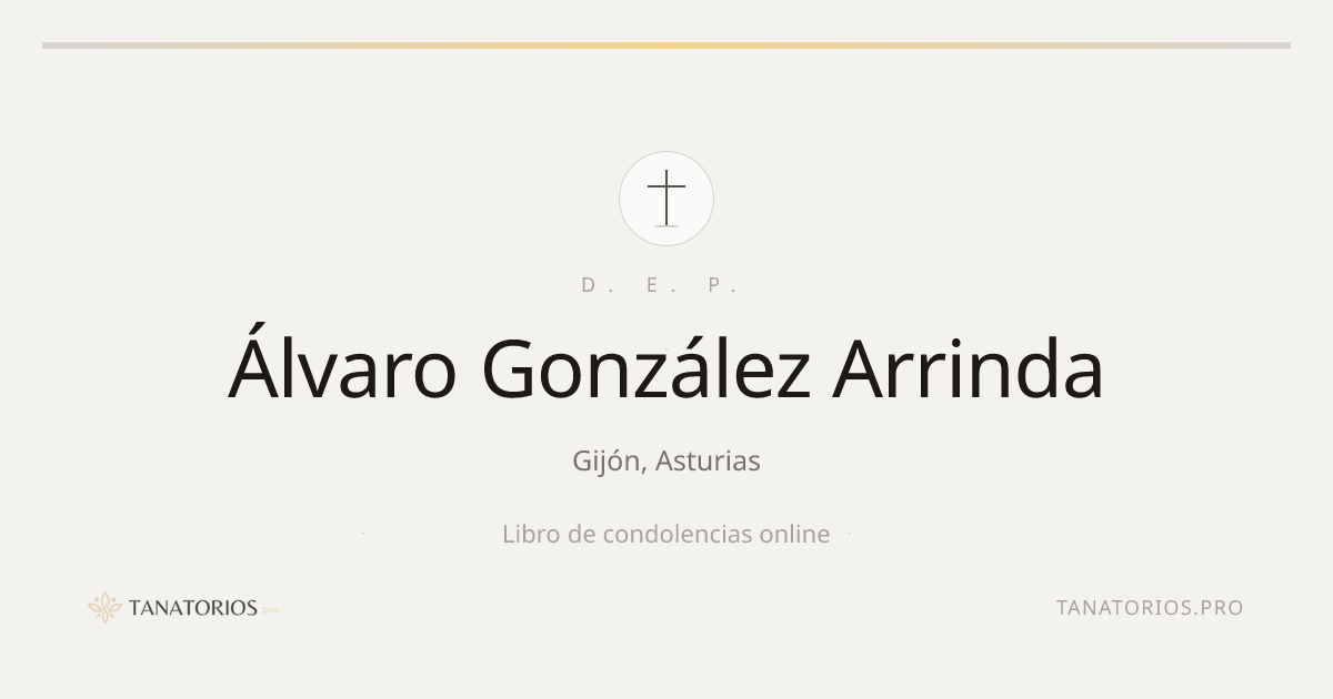 Memorial de Álvaro González Arrinda