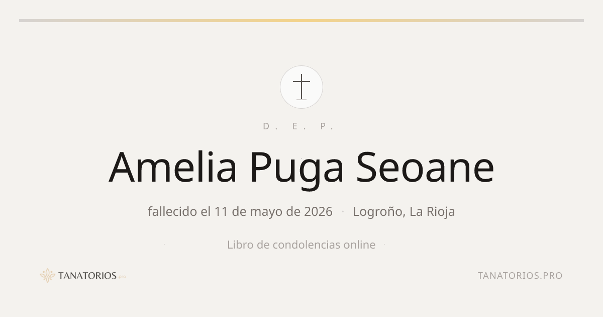 Memorial de Amelia Puga Seoane