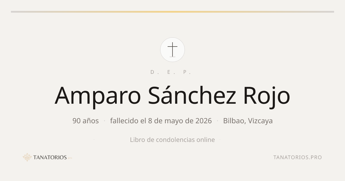 Memorial de Amparo Sánchez Rojo