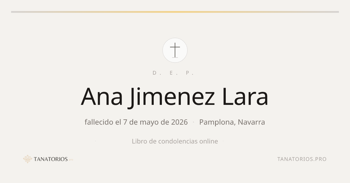 Memorial de Ana Jimenez Lara