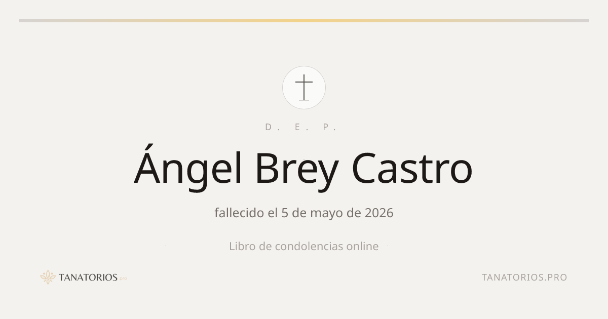 Memorial de Ángel Brey Castro