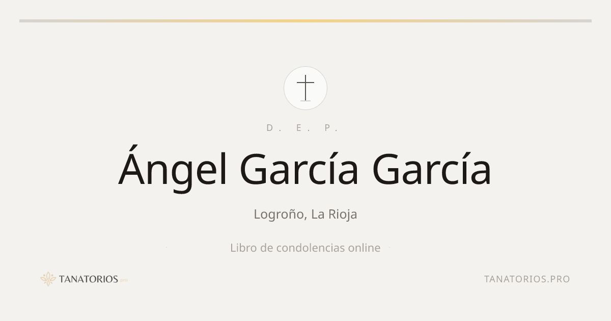 Memorial de Ángel García García