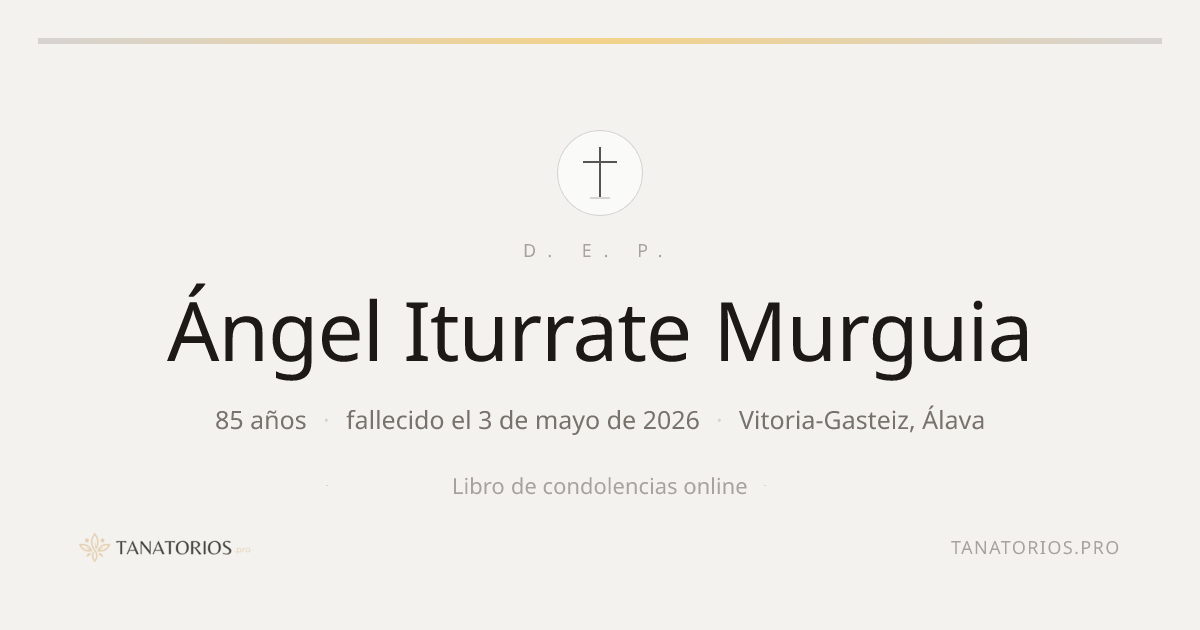 Memorial de Ángel Iturrate Murguia