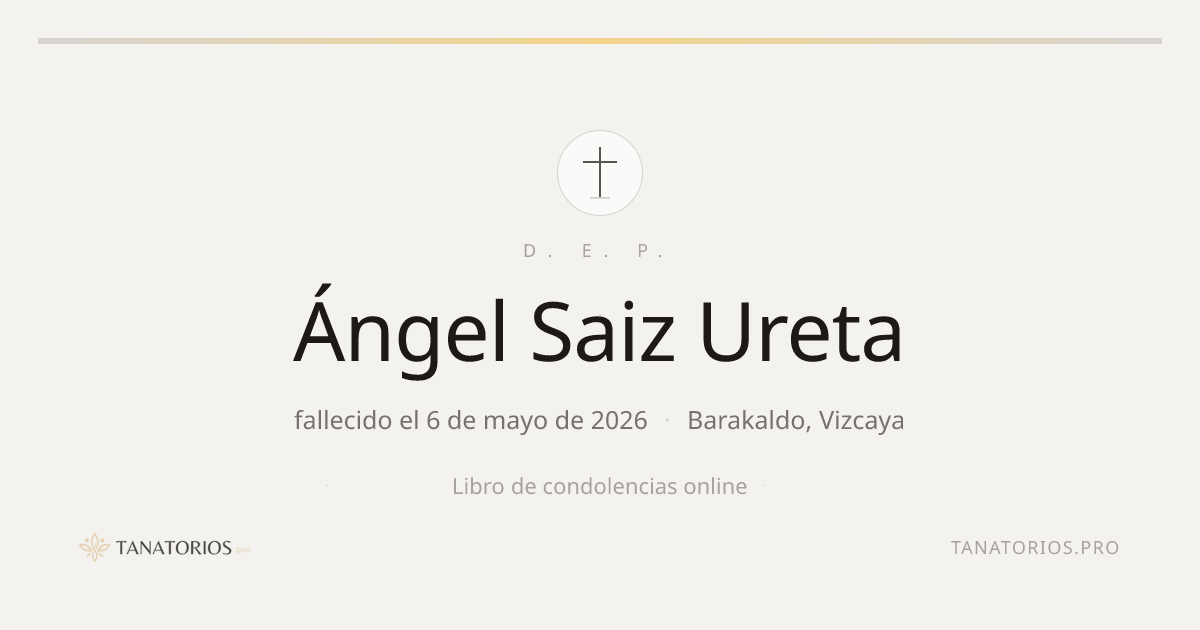 Memorial de Ángel Saiz Ureta