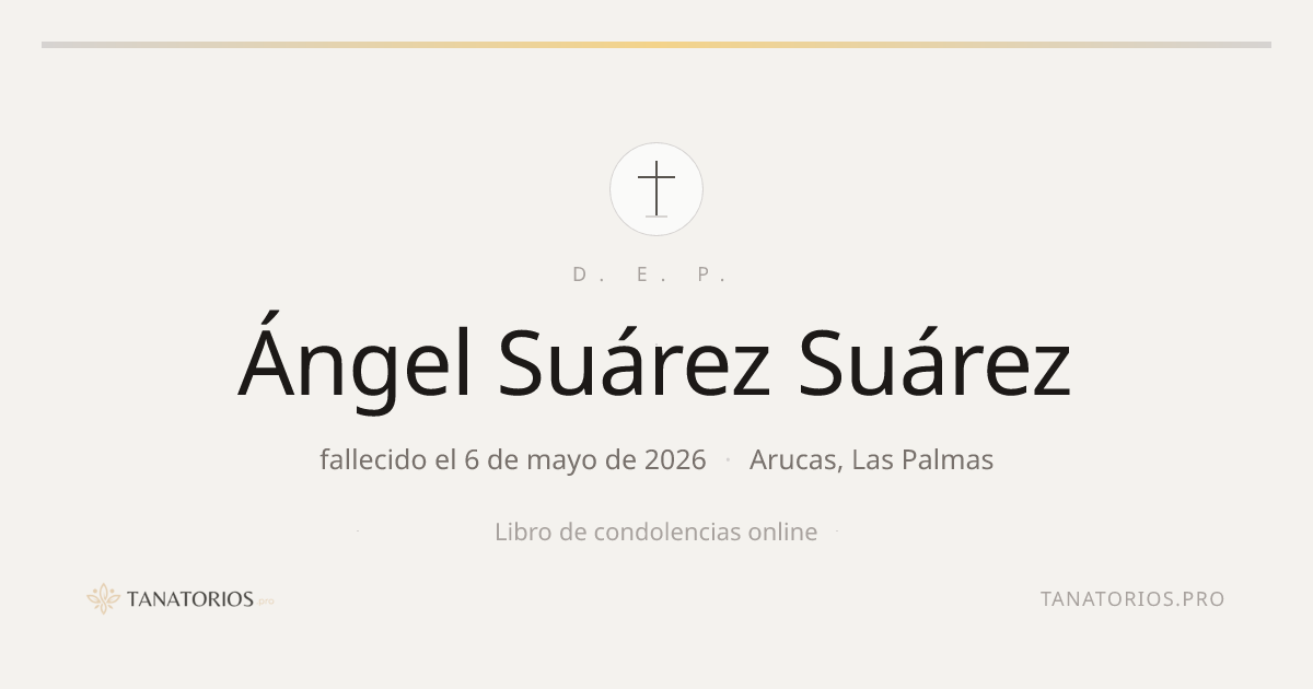 Memorial de Ángel Suárez Suárez