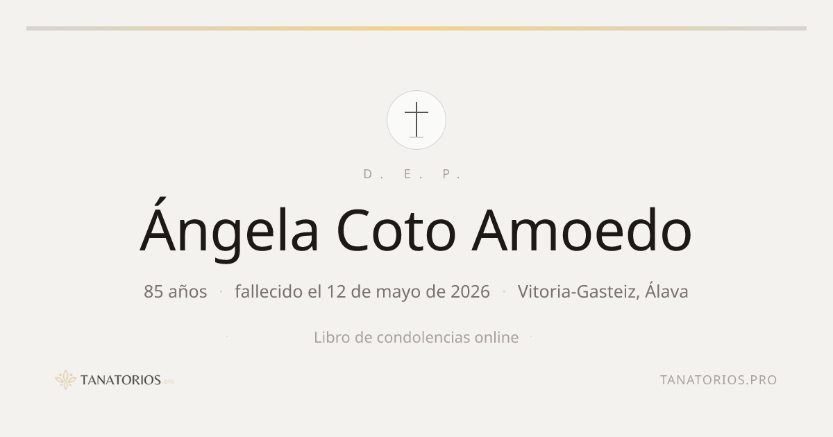 Memorial de Ángela Coto Amoedo