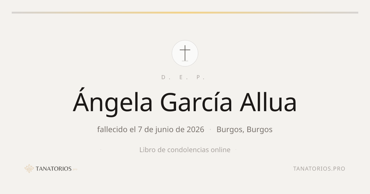 Memorial de Ángela García Allua