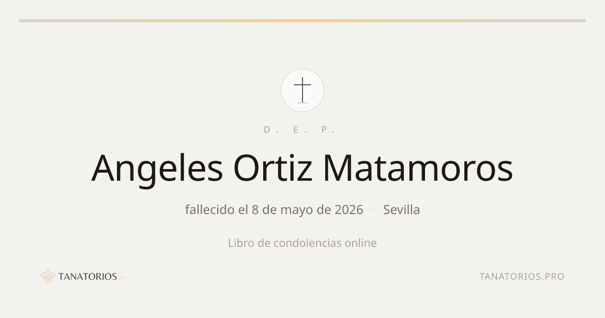 Memorial de Angeles Ortiz Matamoros