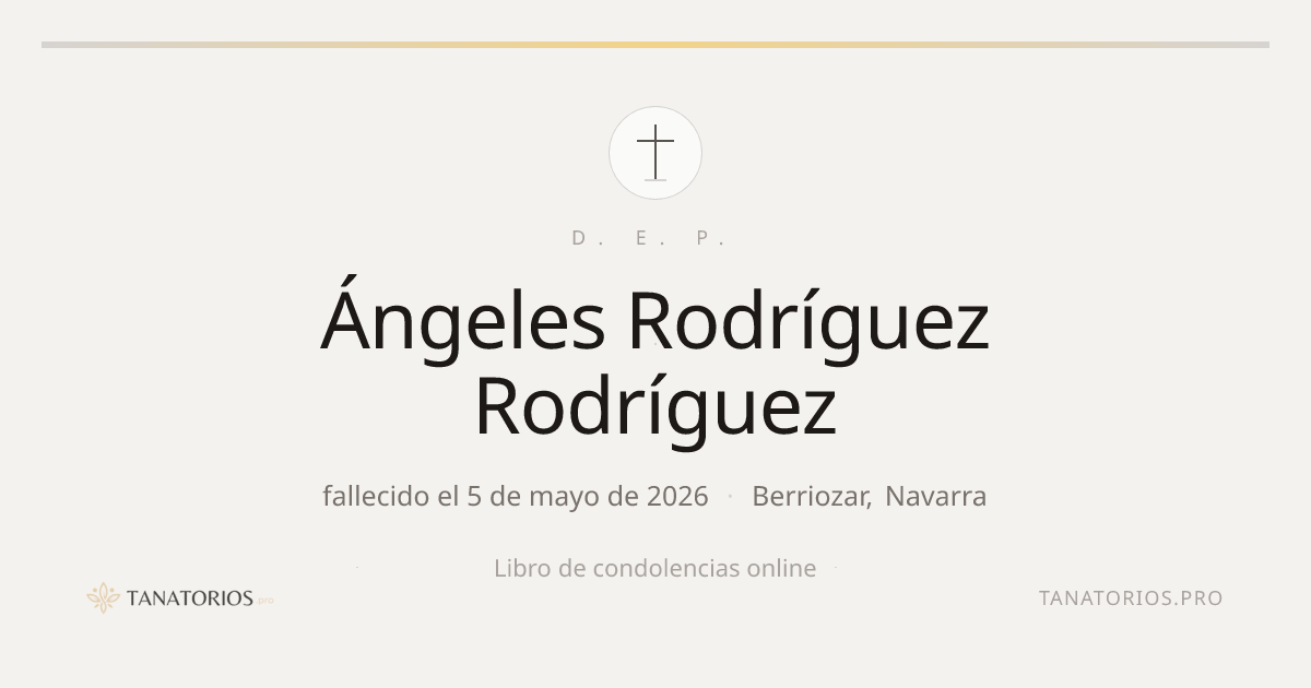 Memorial de Ángeles Rodríguez Rodríguez