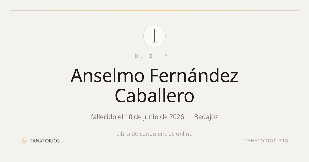 Memorial de Anselmo Fernández Caballero