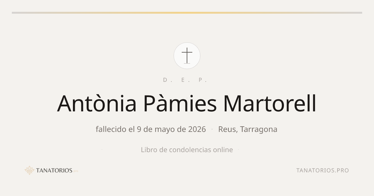 Memorial de Antònia Pàmies Martorell