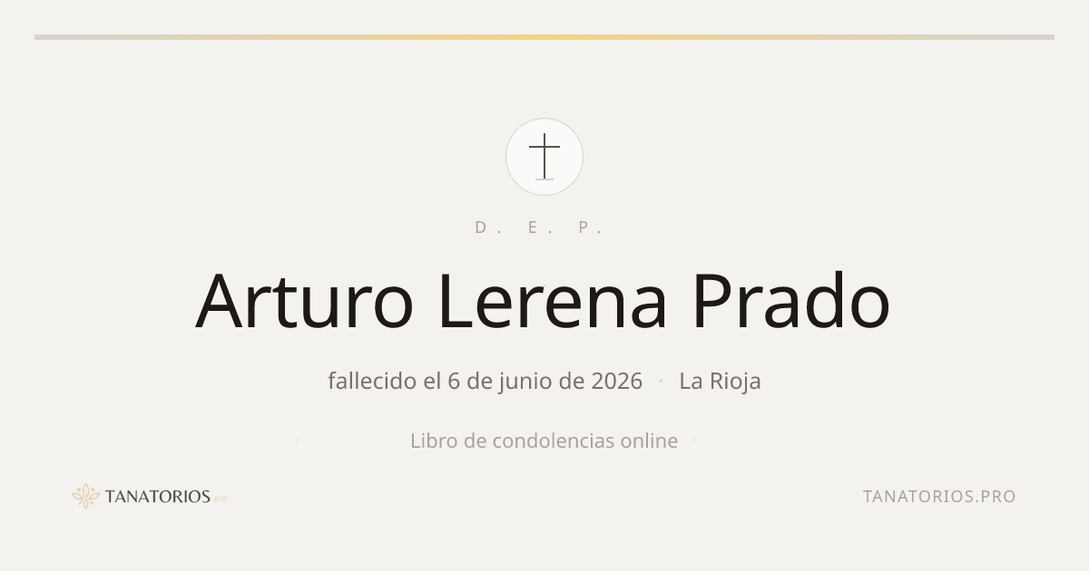 Memorial de Arturo Lerena Prado