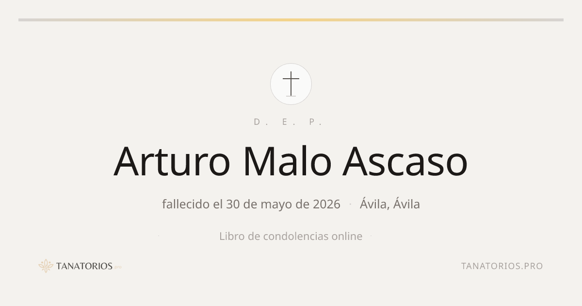 Memorial de Arturo Malo Ascaso