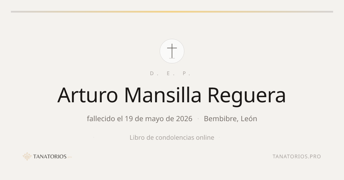 Memorial de Arturo Mansilla Reguera