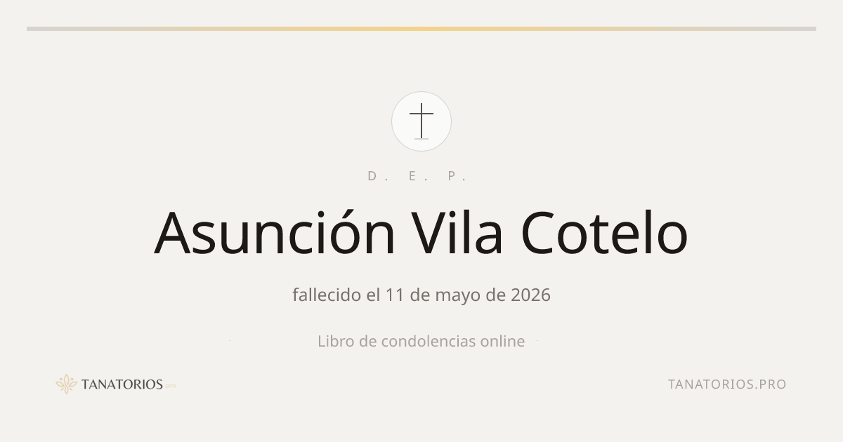 Memorial de Asunción Vila Cotelo
