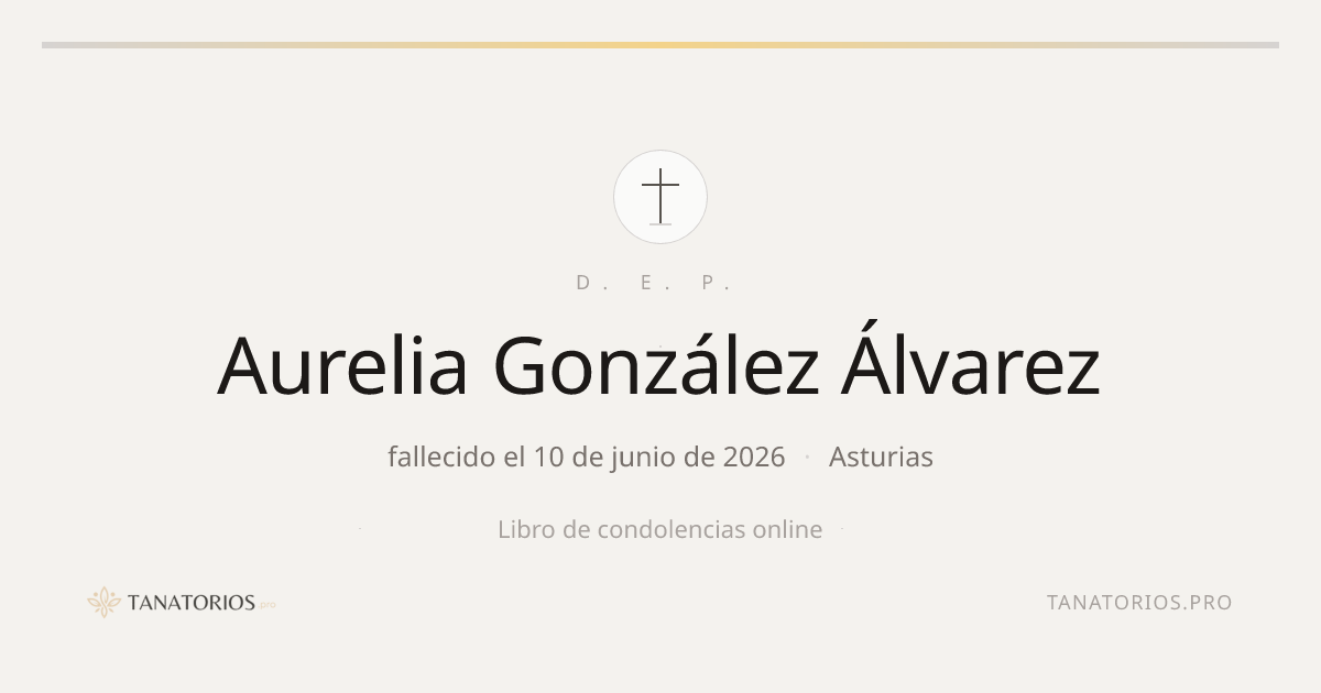 Memorial de Aurelia González Álvarez