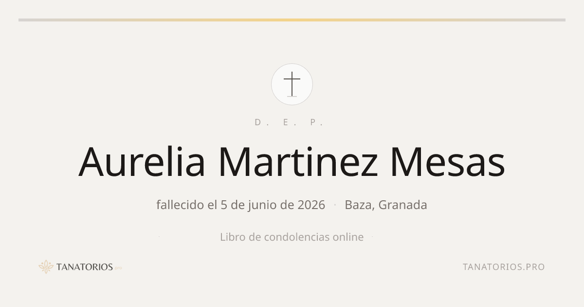 Memorial de Aurelia Martinez Mesas