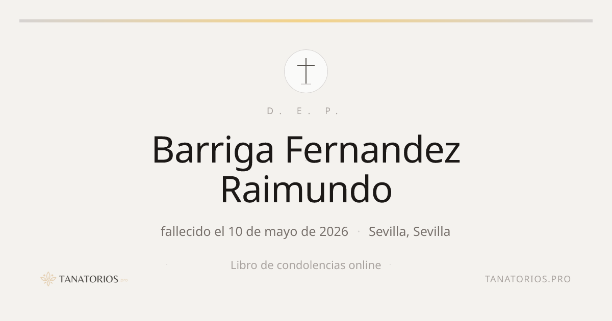 Memorial de Barriga Fernandez Raimundo