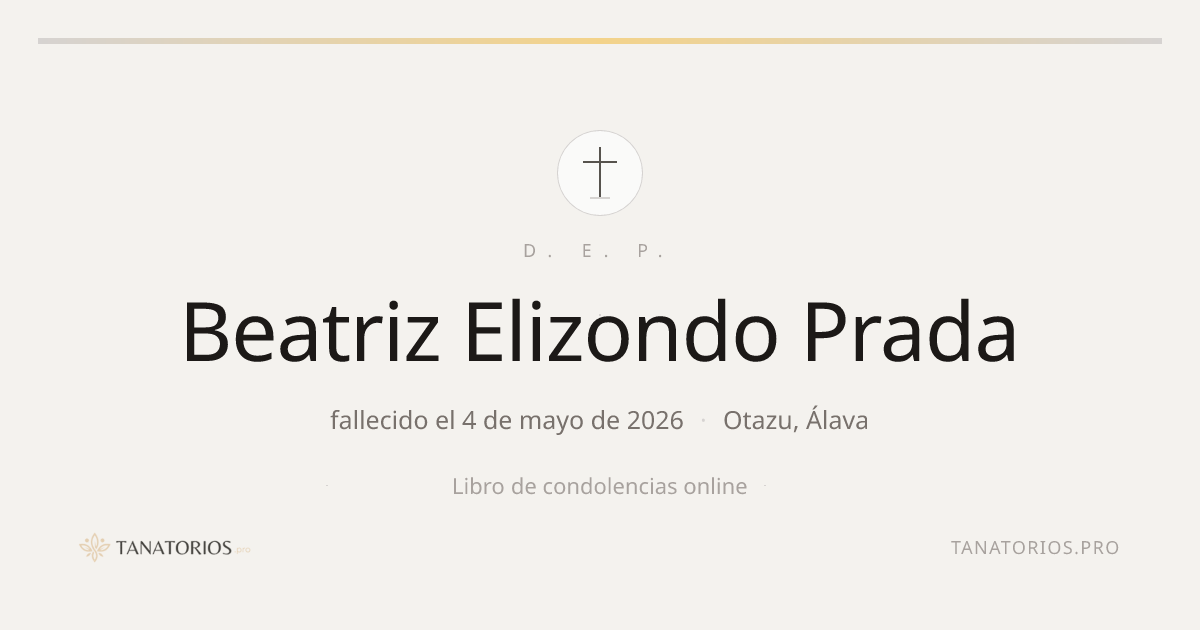 Memorial de Beatriz Elizondo Prada