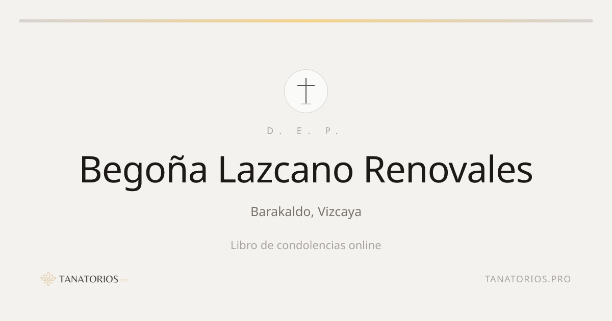 Memorial de Begoña Lazcano Renovales