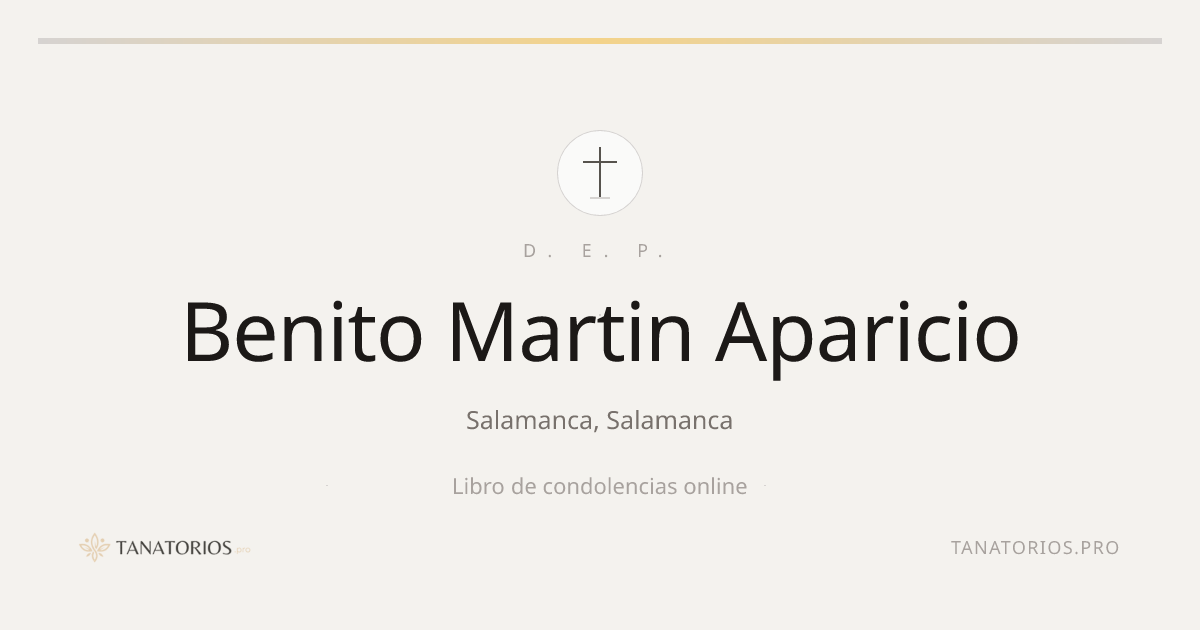 Memorial de Benito Martin Aparicio