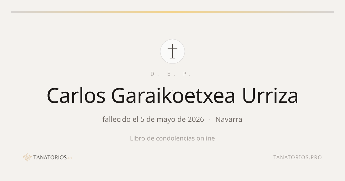 Memorial de Carlos Garaikoetxea Urriza