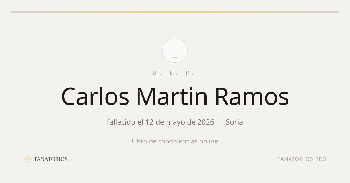 Memorial de Carlos Martin Ramos