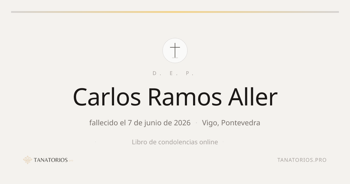 Memorial de Carlos Ramos Aller