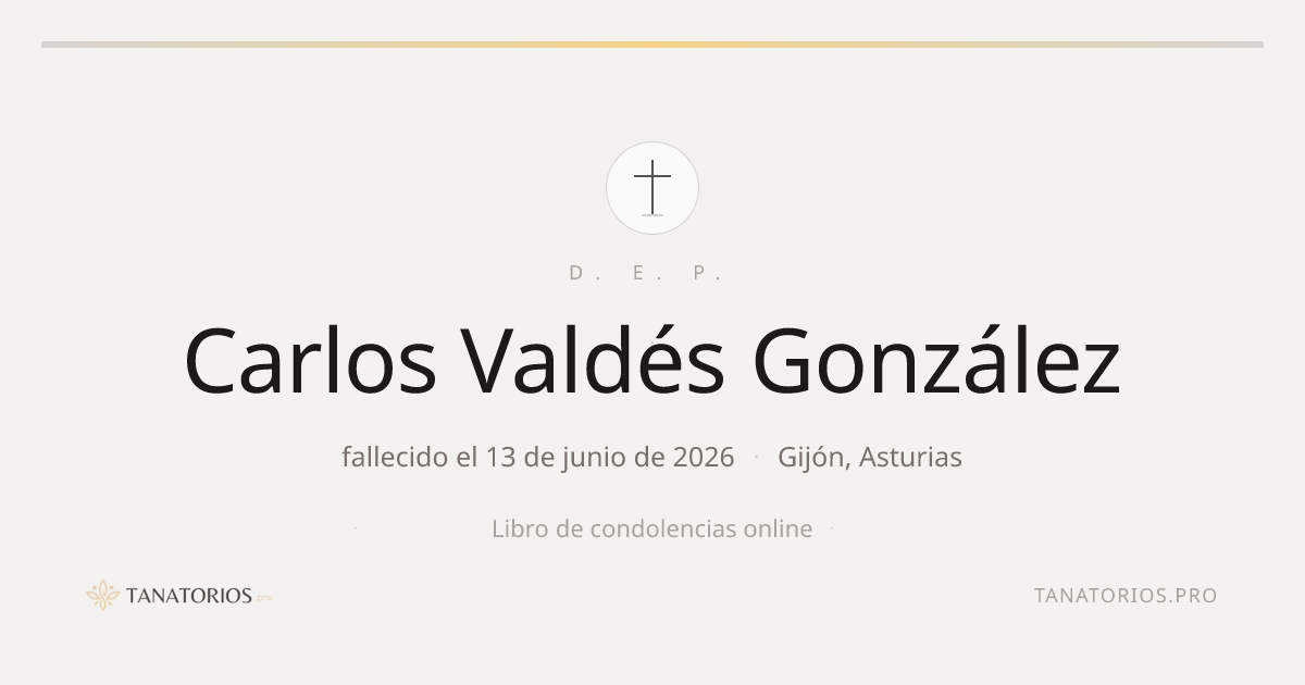 Memorial de Carlos Valdés González