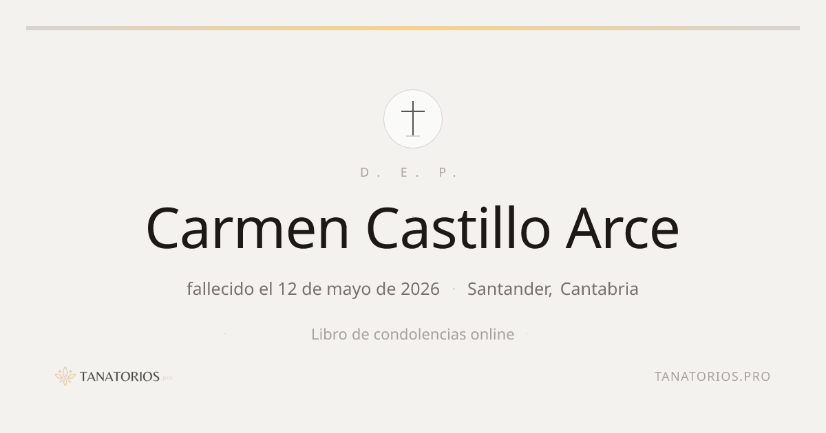 Memorial de Carmen Castillo Arce