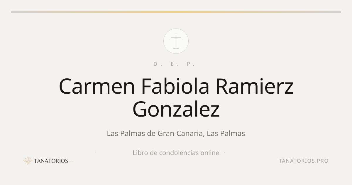 Memorial de Carmen Fabiola Ramierz Gonzalez