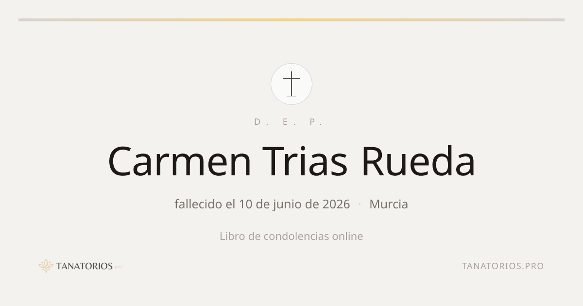 Memorial de Carmen Trias Rueda