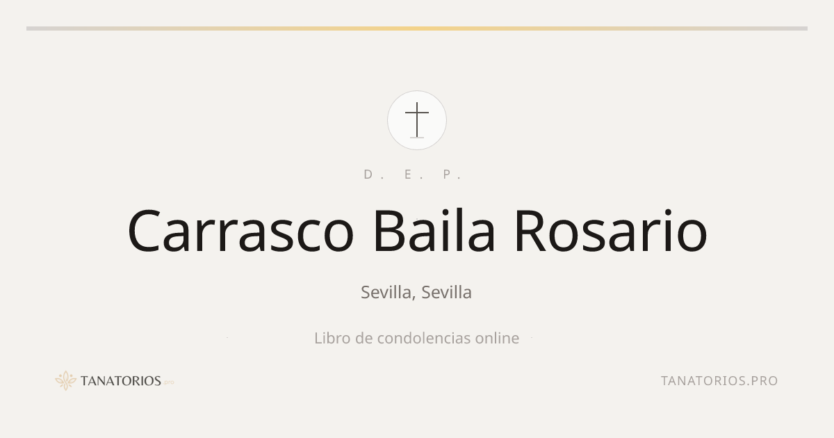 Memorial de Carrasco Baila Rosario