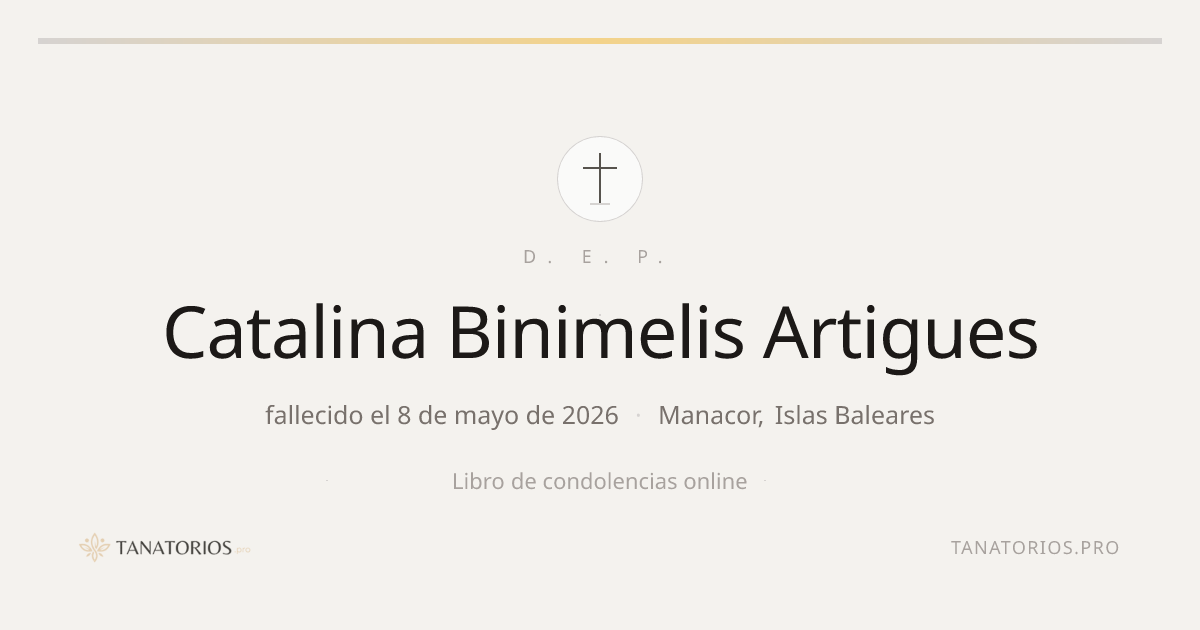 Memorial de Catalina Binimelis Artigues
