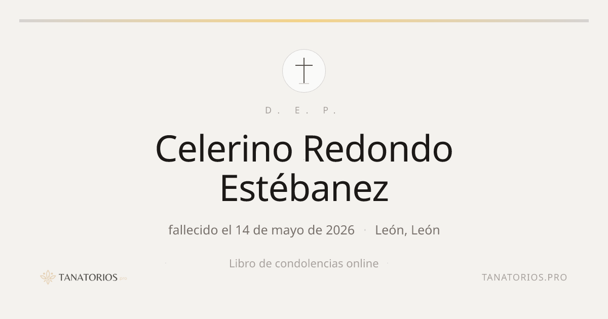 Memorial de Celerino Redondo Estébanez