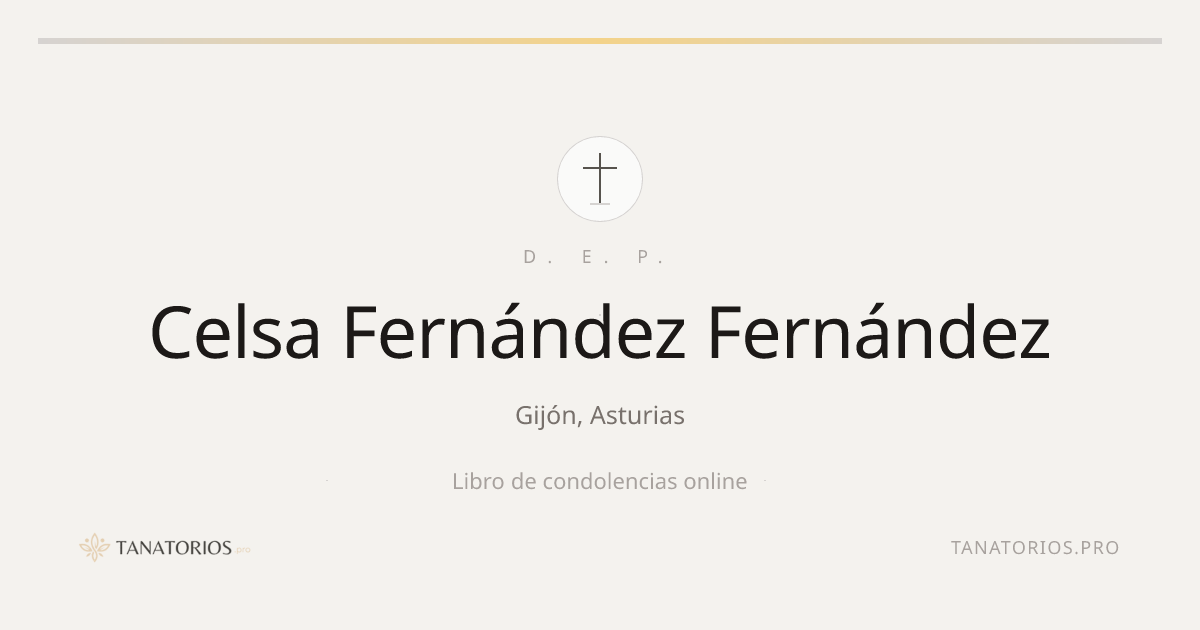 Memorial de Celsa Fernández Fernández