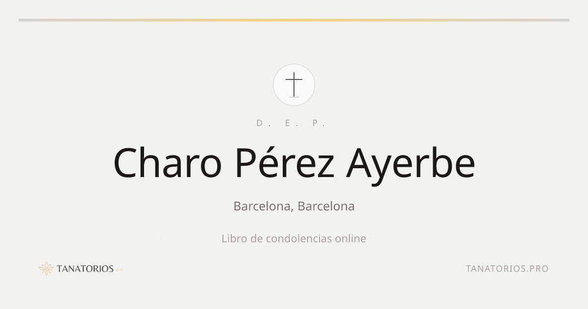Memorial de Charo Pérez Ayerbe