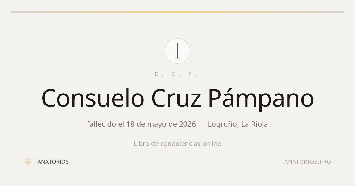 Memorial de Consuelo Cruz Pámpano