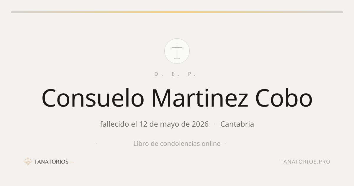 Memorial de Consuelo Martinez Cobo